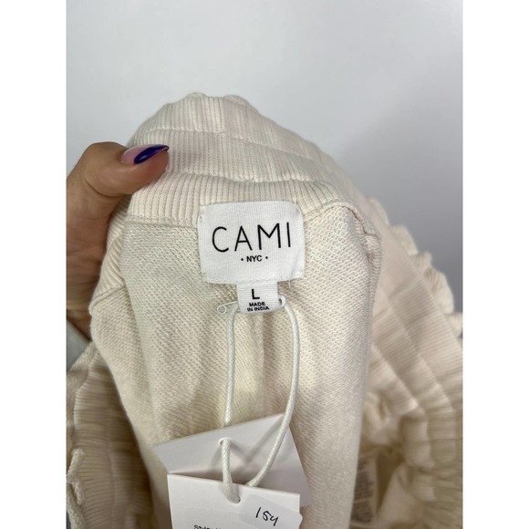 Cami NYC Lynley Drawstring Elastic Jogger Pants Women's Ceramic Size; L NWT - Picture 8 of 11